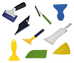 AE-10 - 8.5 Silicone Squeegee w/Plastic Grip Handle – A&E QUALITY FILMS &  TINTING TOOLS
