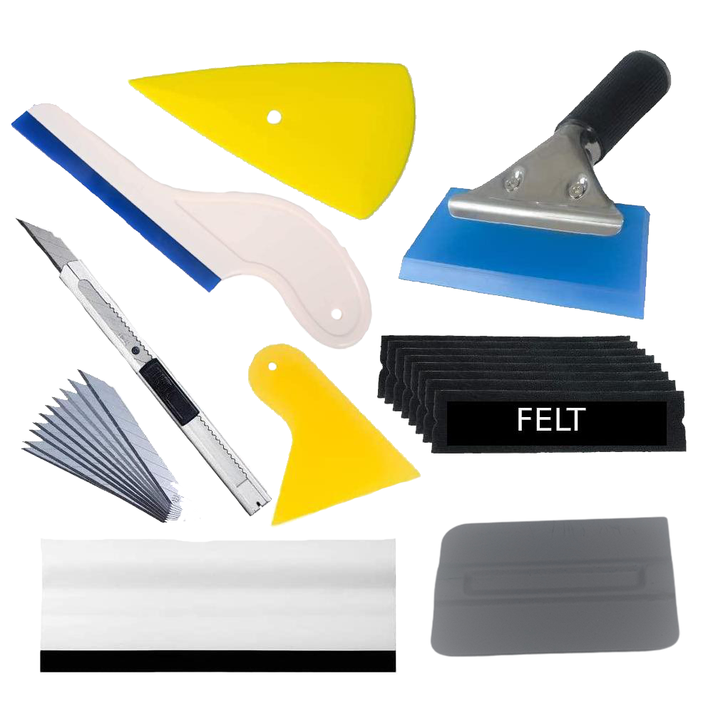 AE-311 - 8 IN 1 Professional Window Tinting Tool Kit