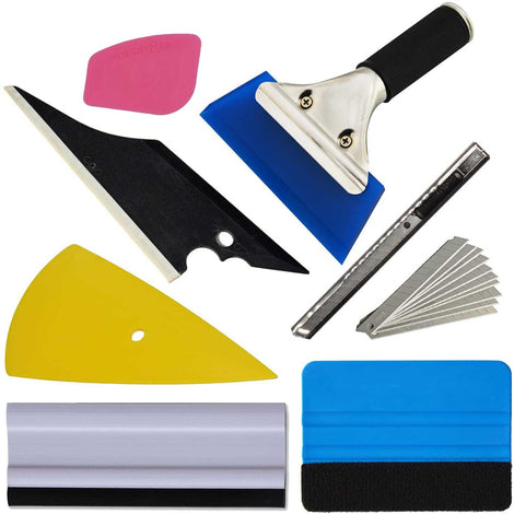 AE-317 - 3pc Water Silicone Rubber Squeegee – A&E QUALITY FILMS & TINTING  TOOLS