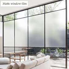 Matte Window WHITE MATTE/FROST WINDOW FILM COMMERCIAL/RESIDENTIAL – A&E QUALITY ...