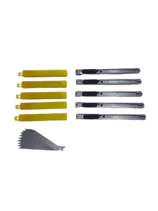 AE-12510X - 10pc Utility Knife and Replacement Blade Set - AE QUALITY FILM