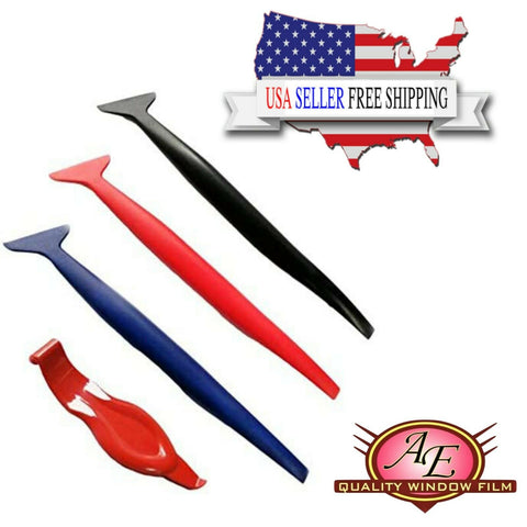 AE-159 - 3.5 Angled Pink Silicone Squeegee – A&E QUALITY FILMS & TINTING  TOOLS