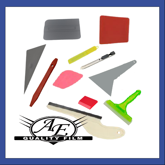 AE-302 - 11pc Professional Window Tinting Tool Kit – A&E QUALITY