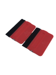AE-82RMF2 - Red Magnetic Bondo Cards with Felt (2pk) - AE QUALITY FILM