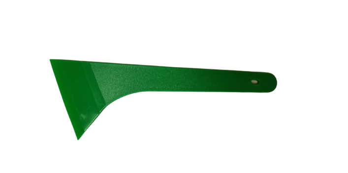 AE-56L - Long Handle Green Plastic Squeegee w/Bend Edge - AE QUALITY FILM
