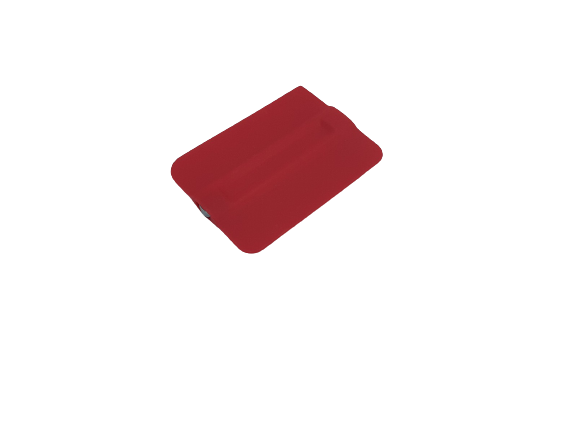 AE-82R - Red Bondo Hard Card - AE QUALITY FILM