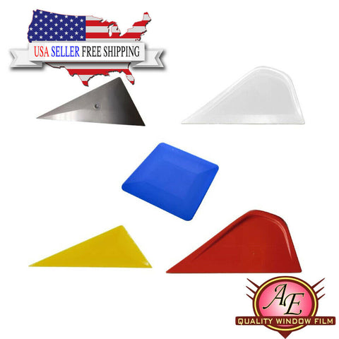 AE-991- 5pc Little Foot Squeegee Kit - AE QUALITY FILM