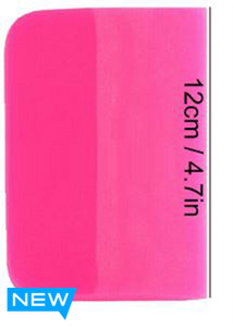 AE-158 - 12cm/4.7" Pink Silicone Squeegee